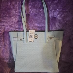 Michael Kors Sky Blue Tote Bag Nwt